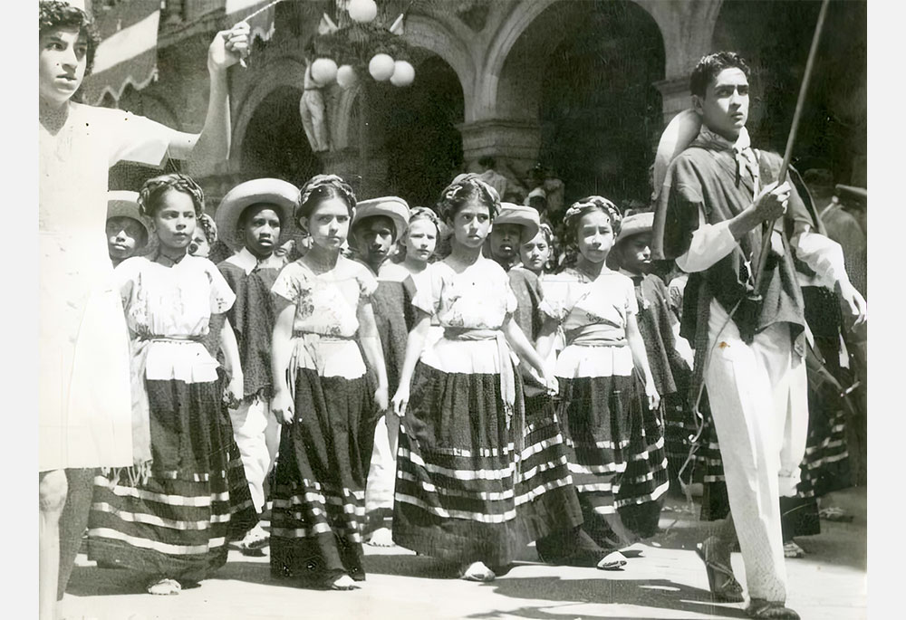 Desfile del 5 de mayo en Puebla.