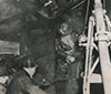 Rescate de mineros en Benton, Wisconsin, EE.UU.