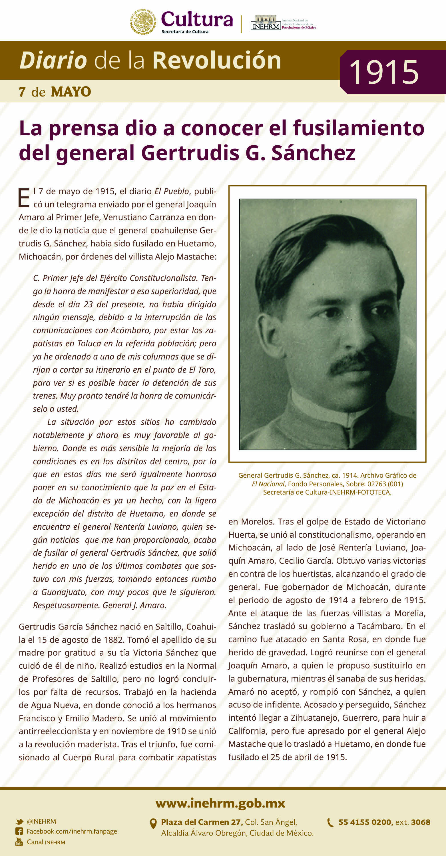 7 de mayo 1915