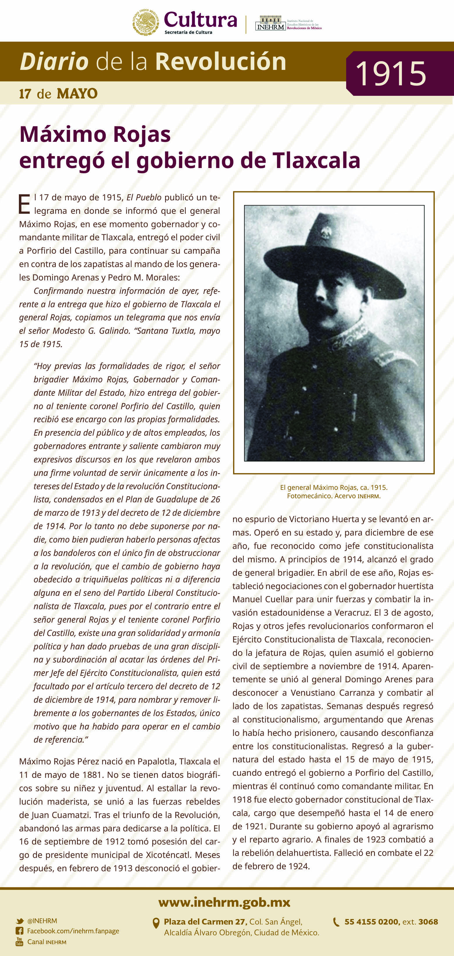 17 de mayo 1915