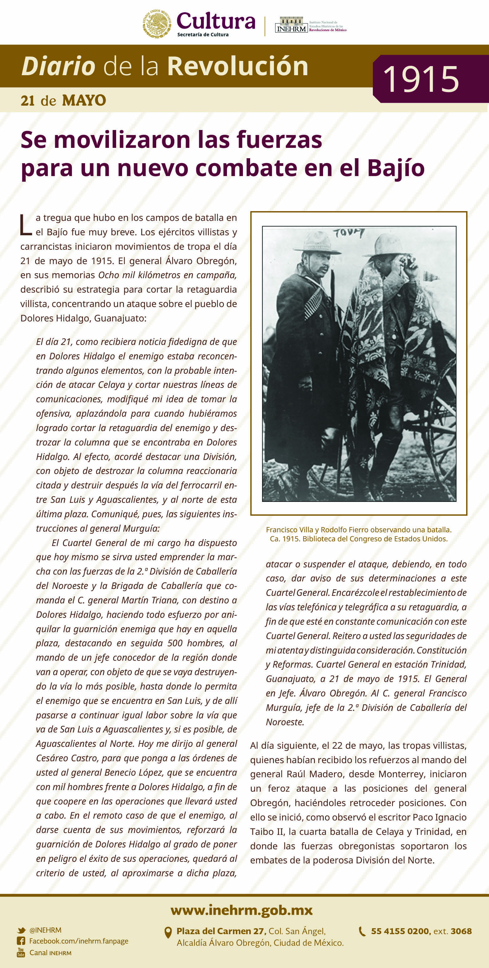21 de mayo 1915