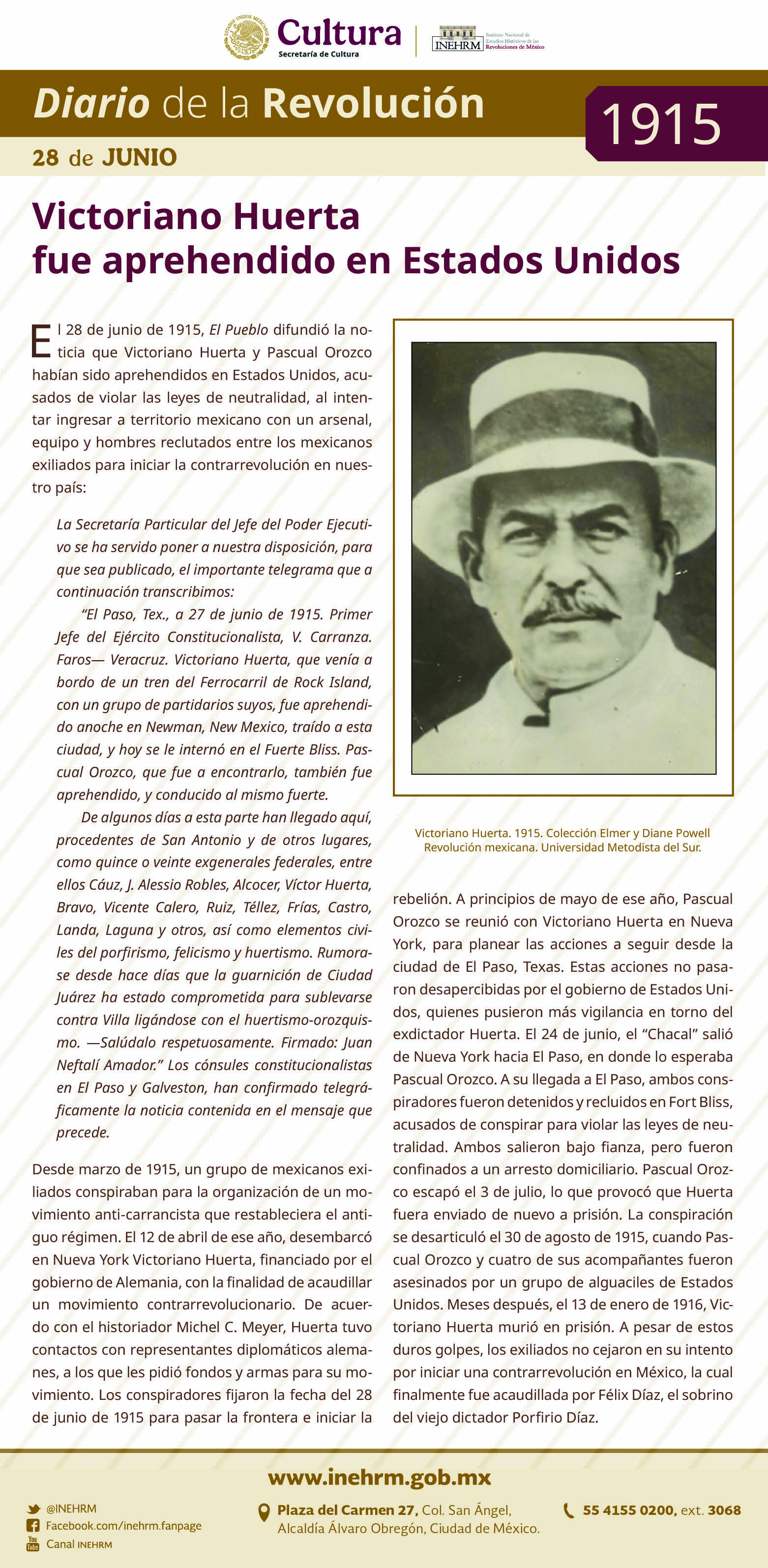 28 de junio 1915