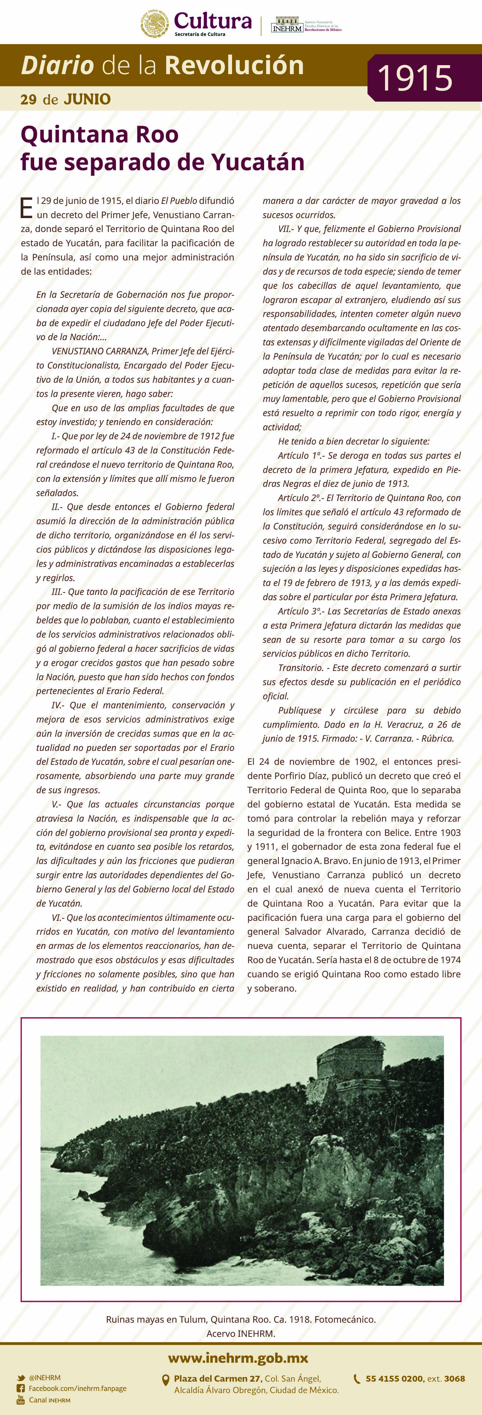 29 de junio 1915