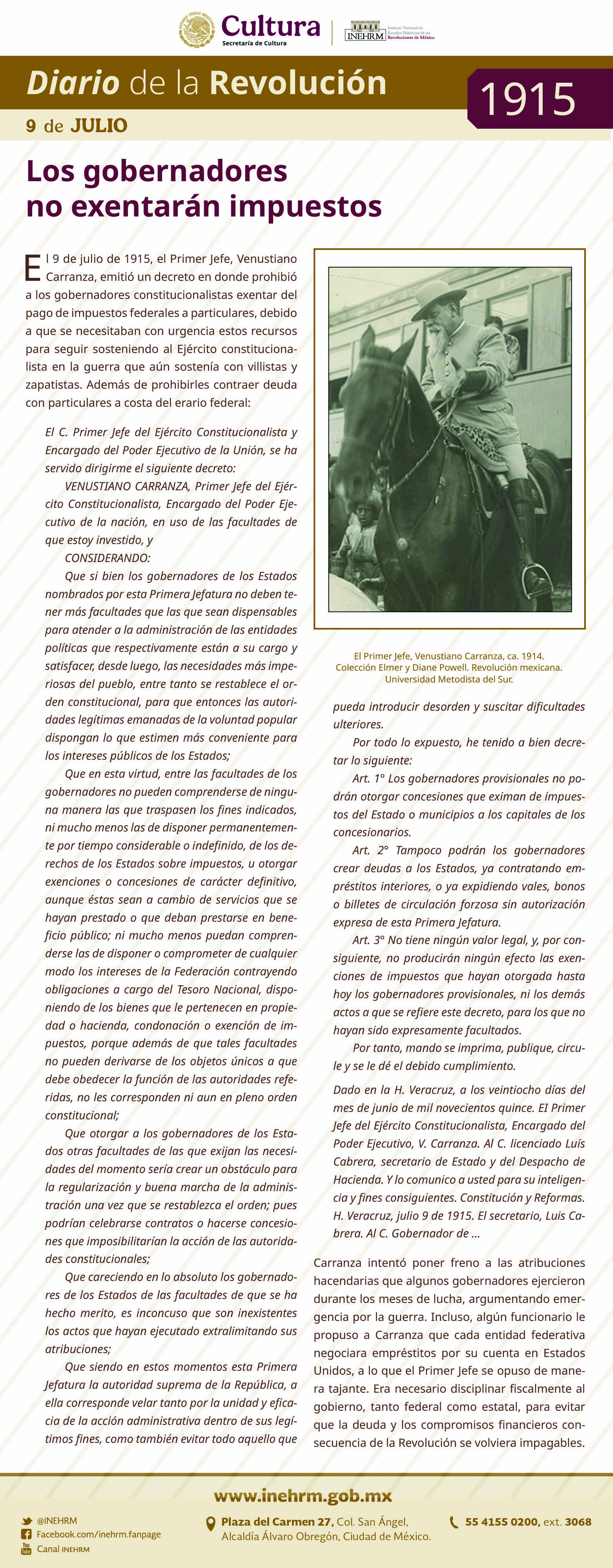 9 de julio 1915