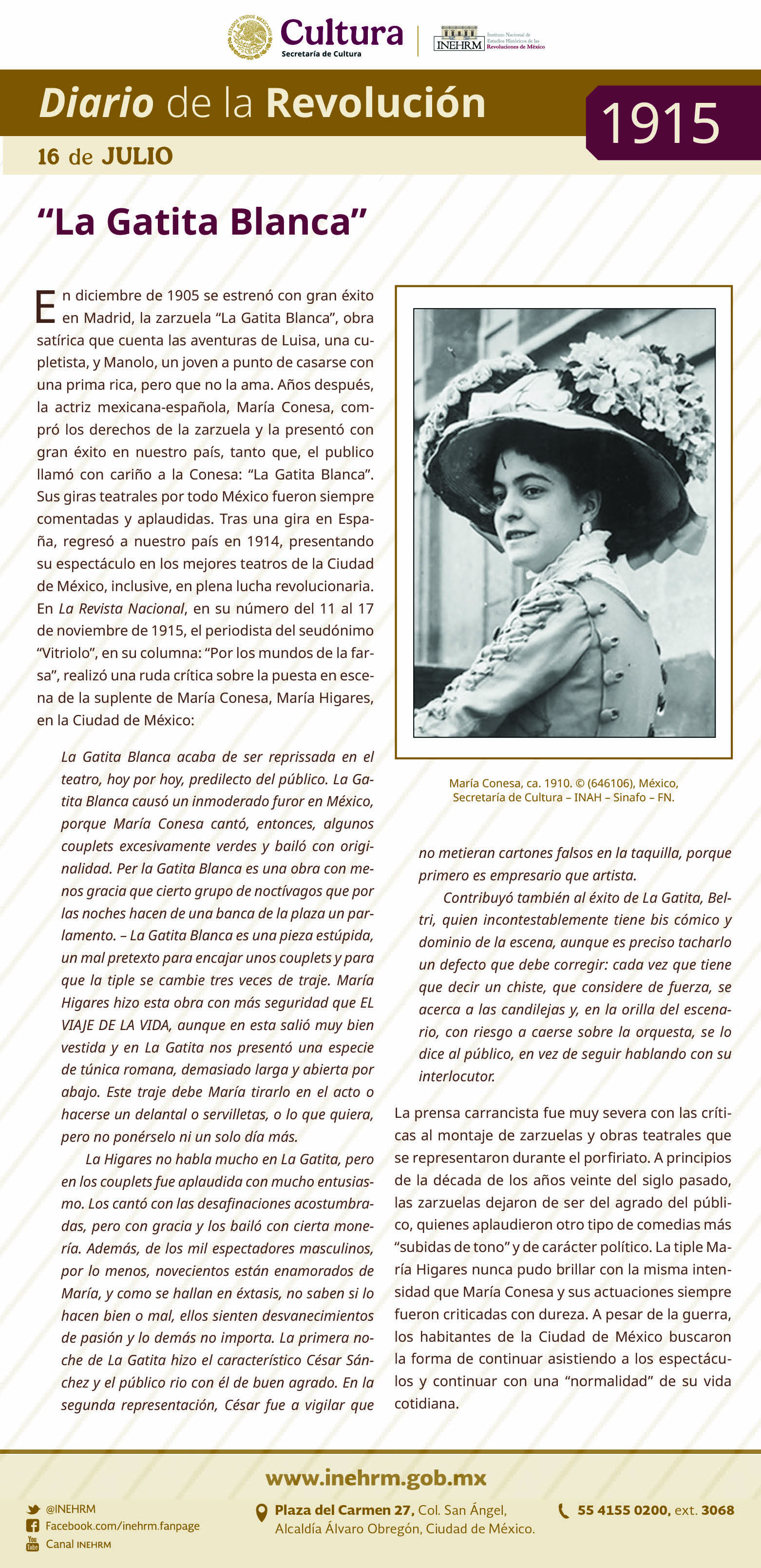 16 de julio 1915