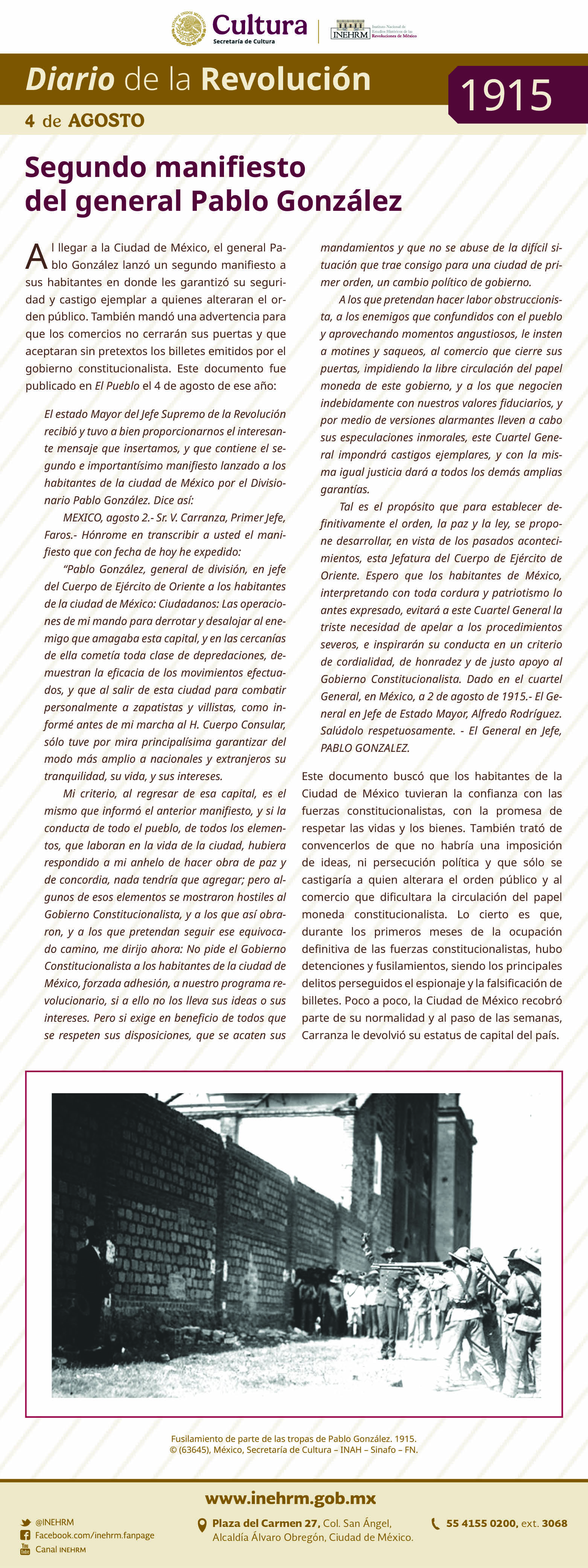 4 de agosto 1915