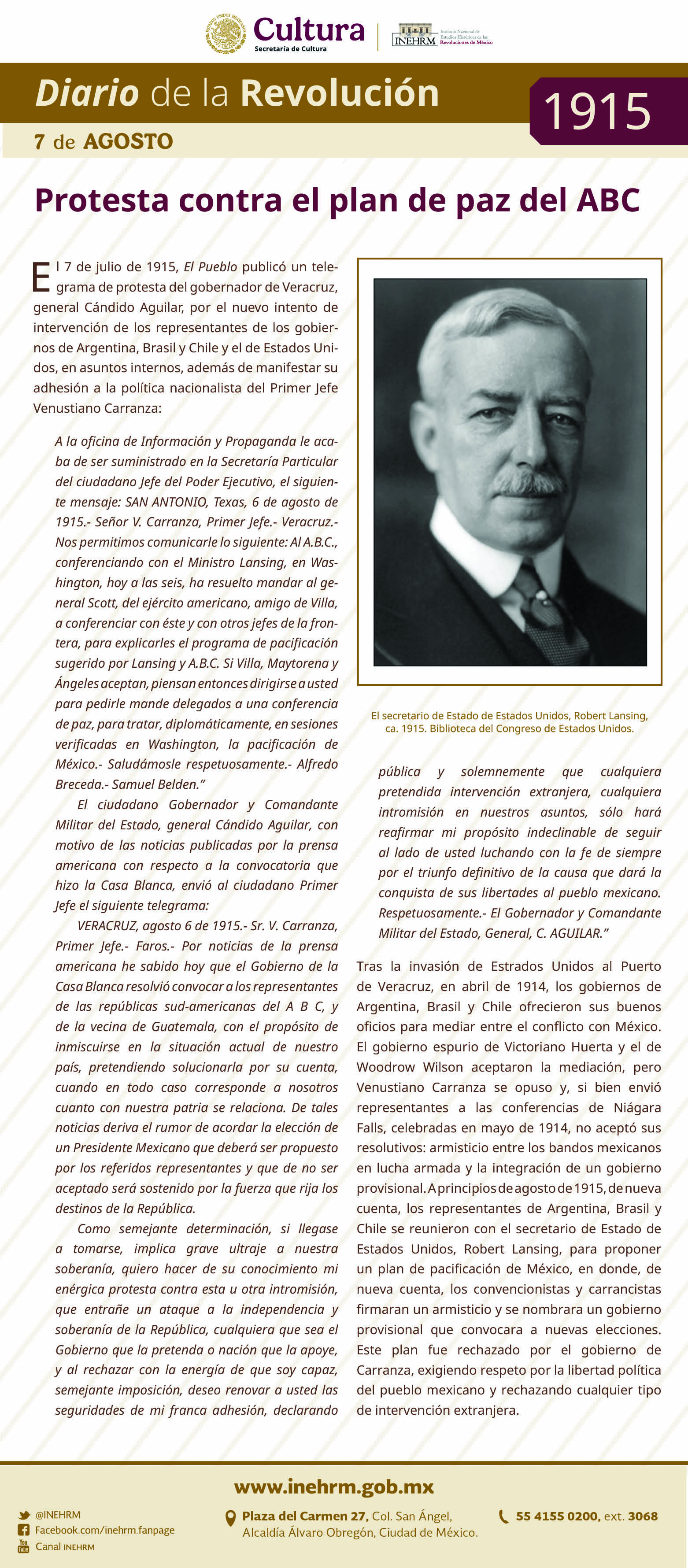 7 de agosto 1915
