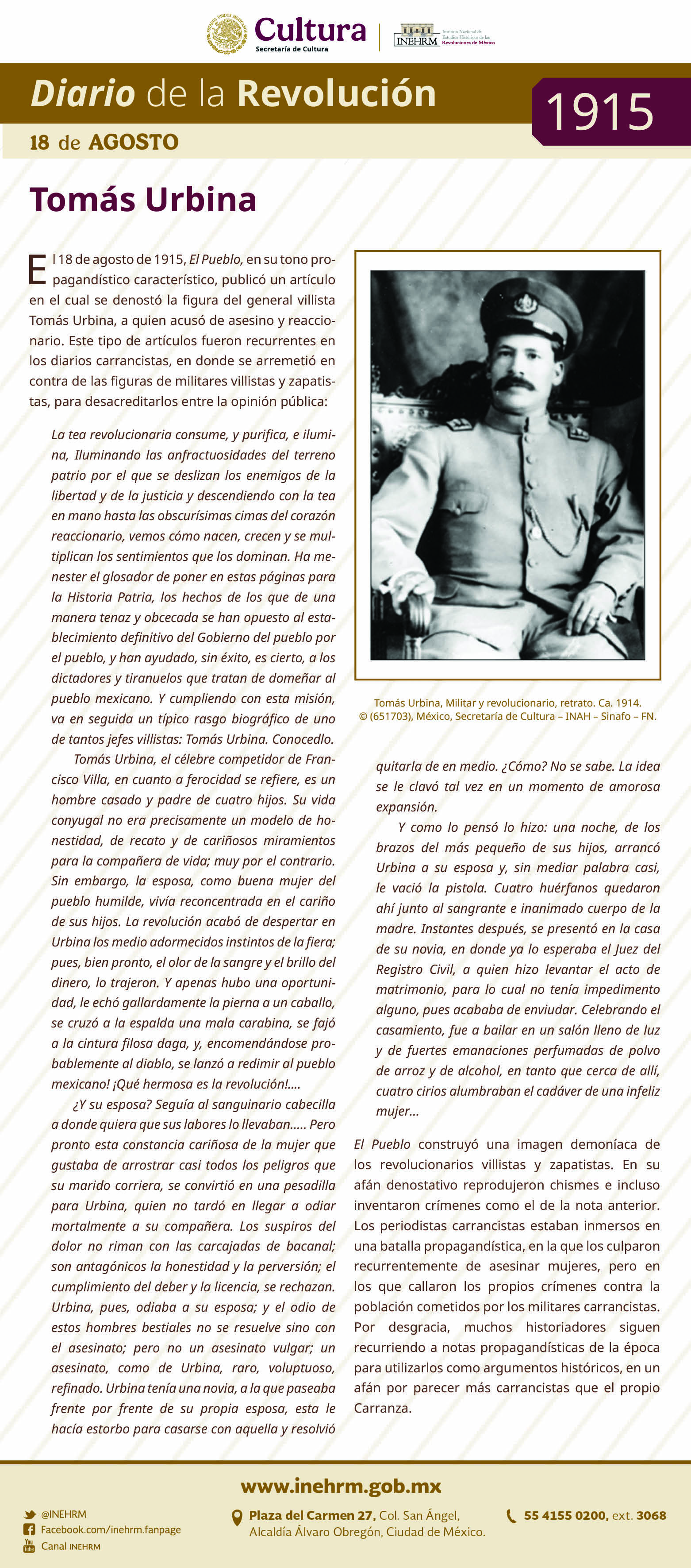 8 de agosto 1915