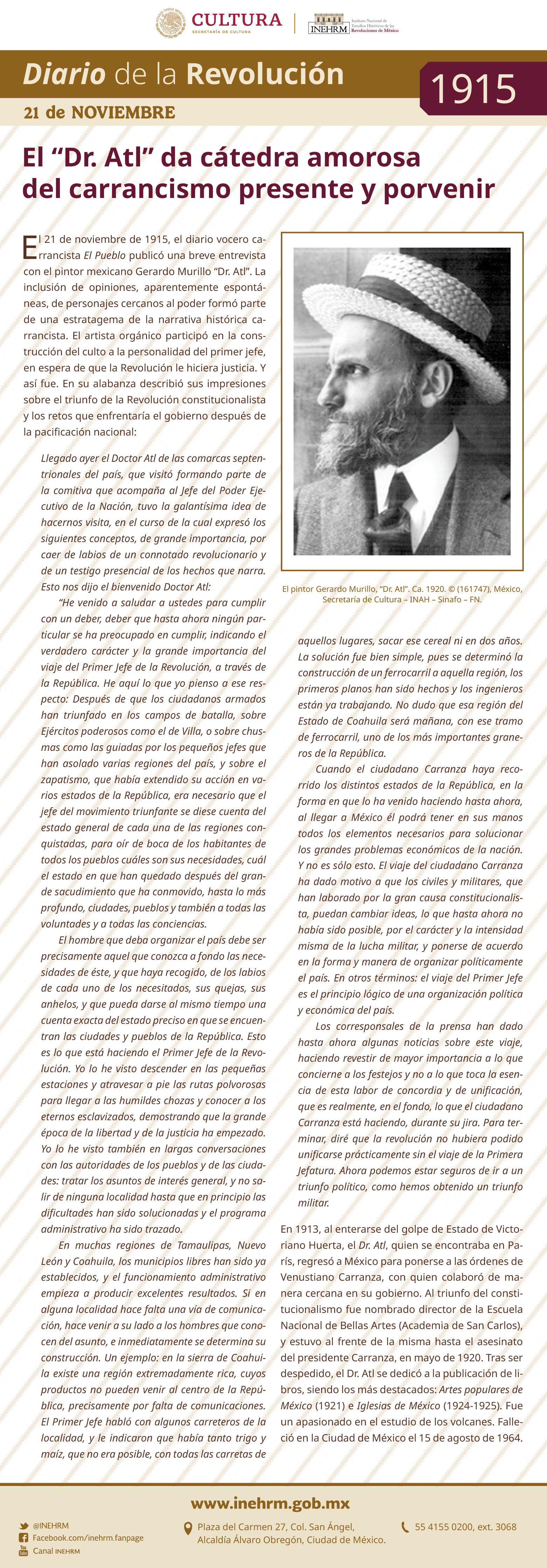 21 de noviembre 1915