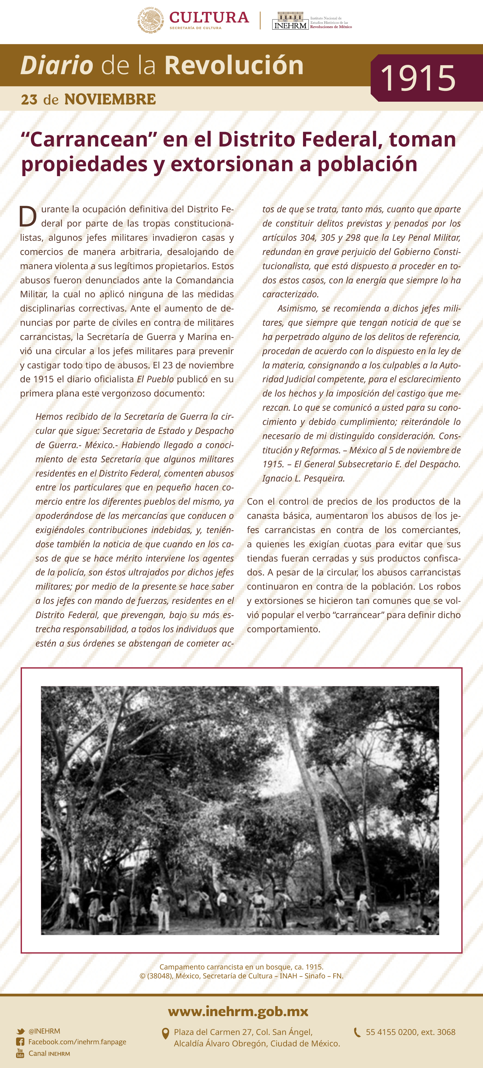 23 de noviembre 1915