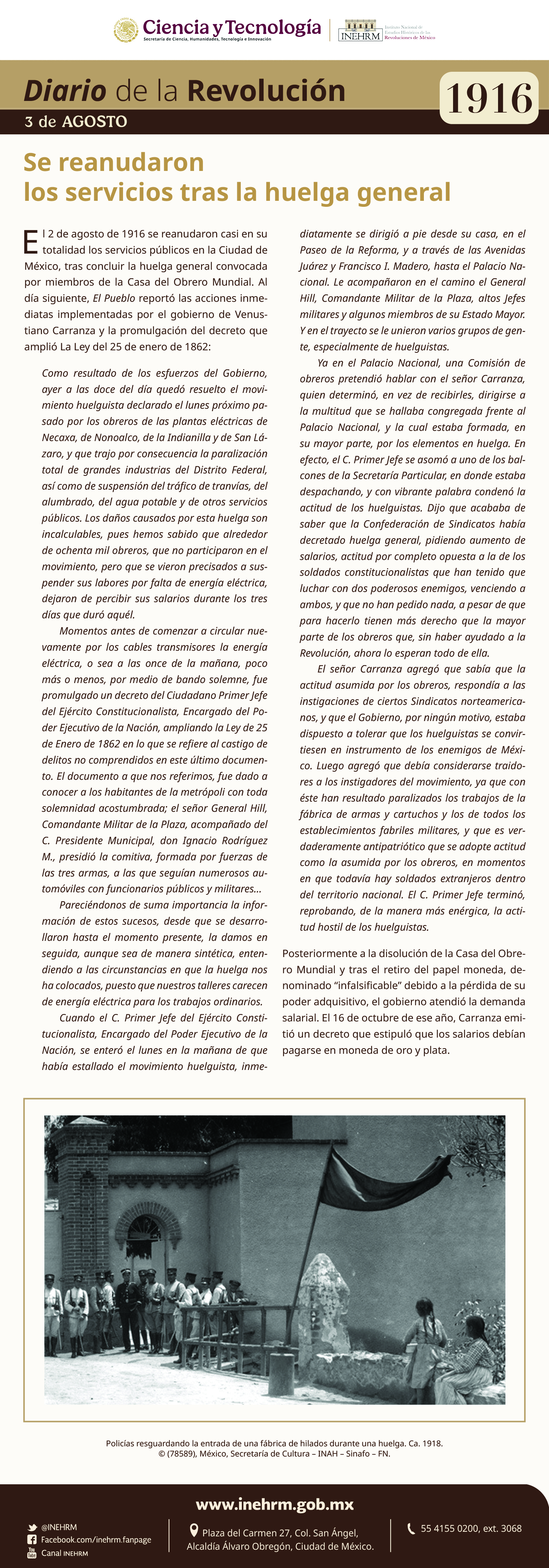 3 de agosto de 1916