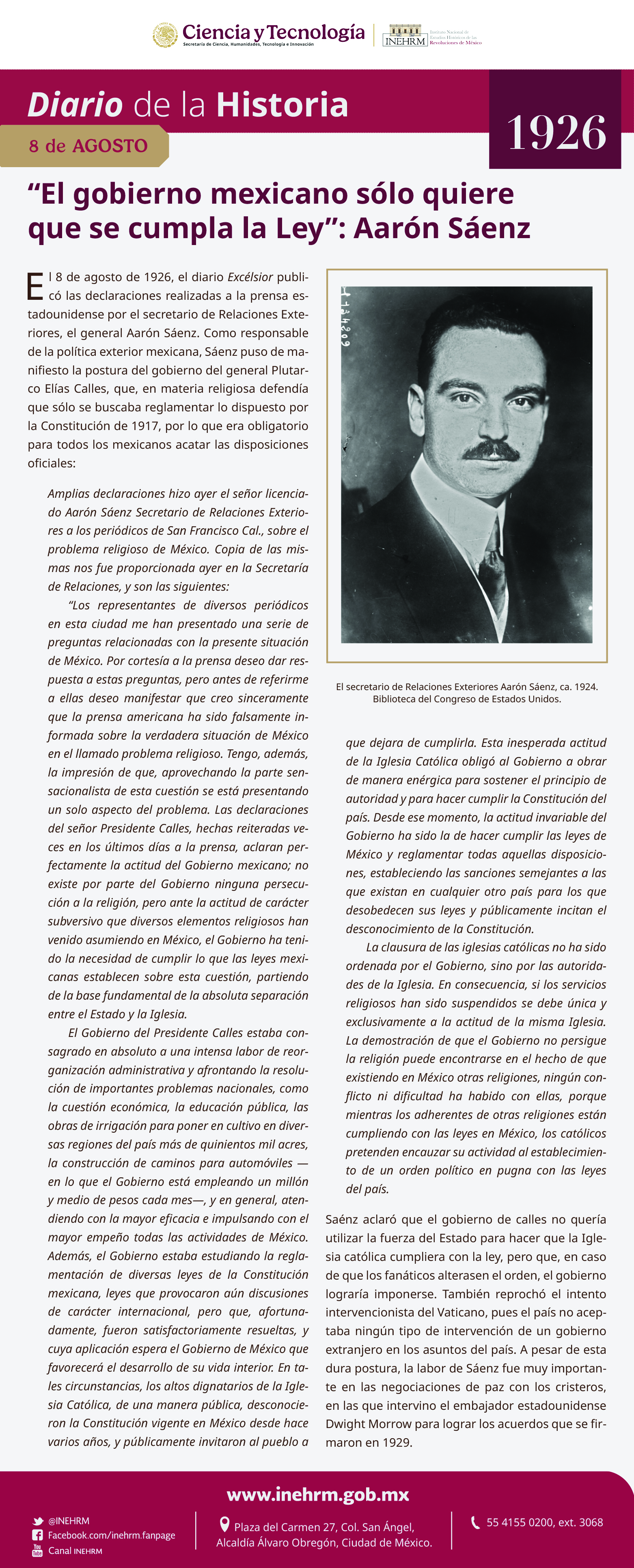 8 de agosto de 1926