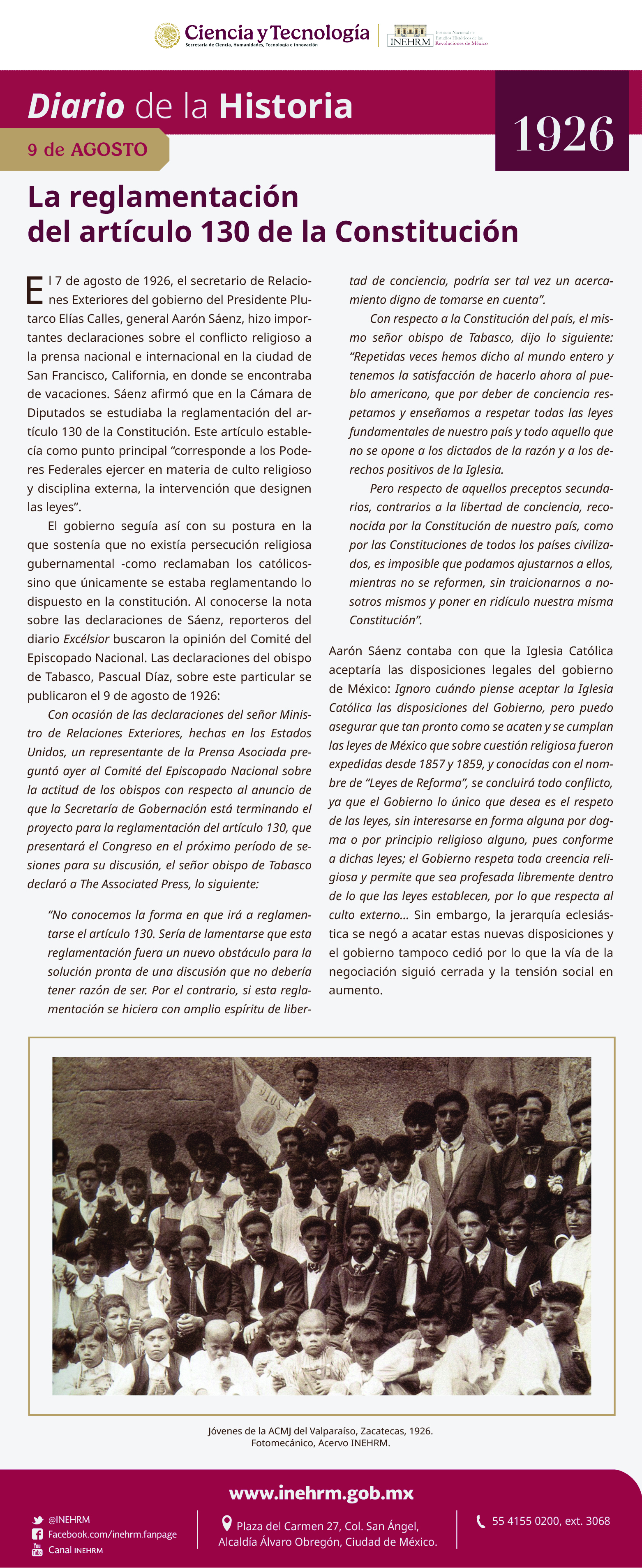 9 de agosto de 1926