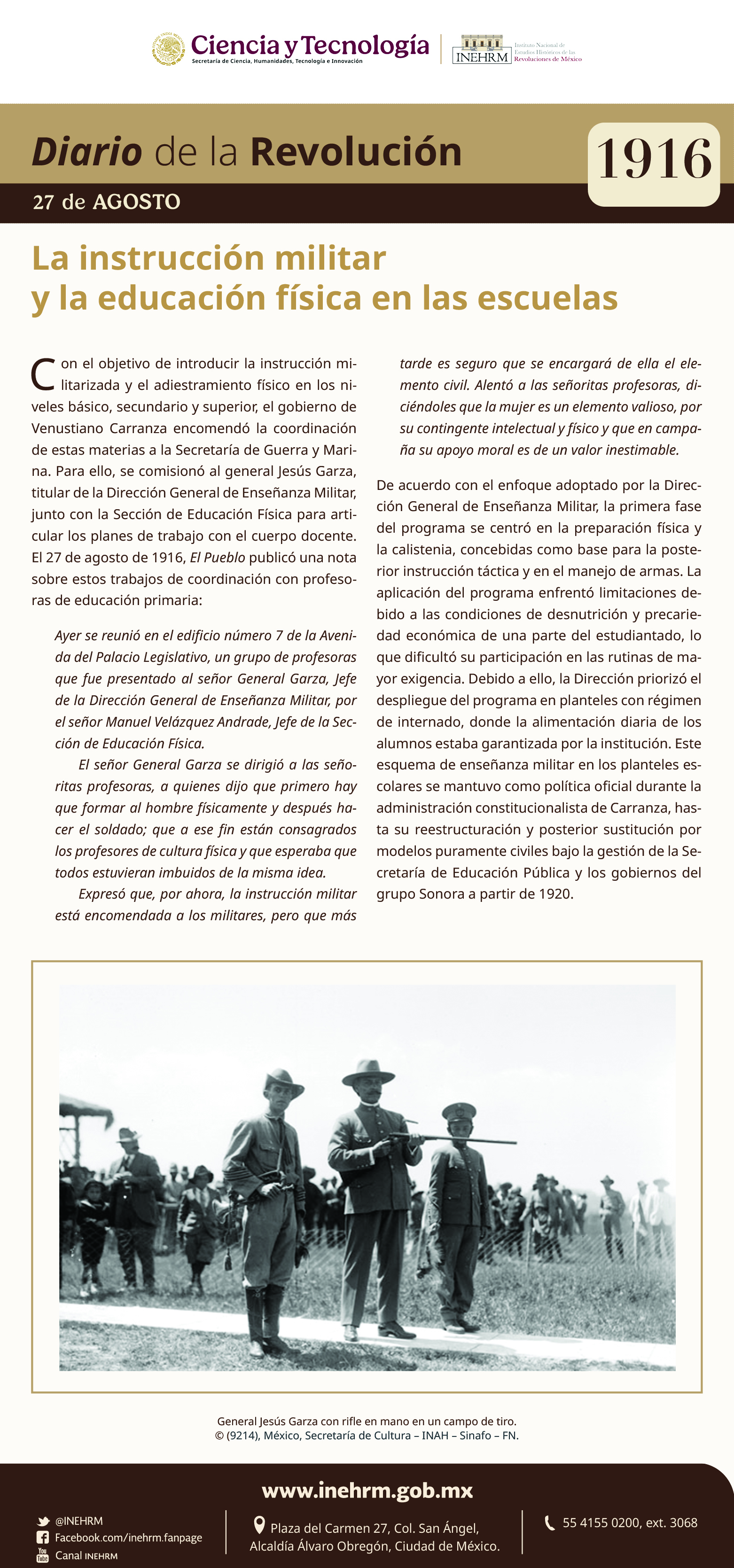 27 de agosto 1916