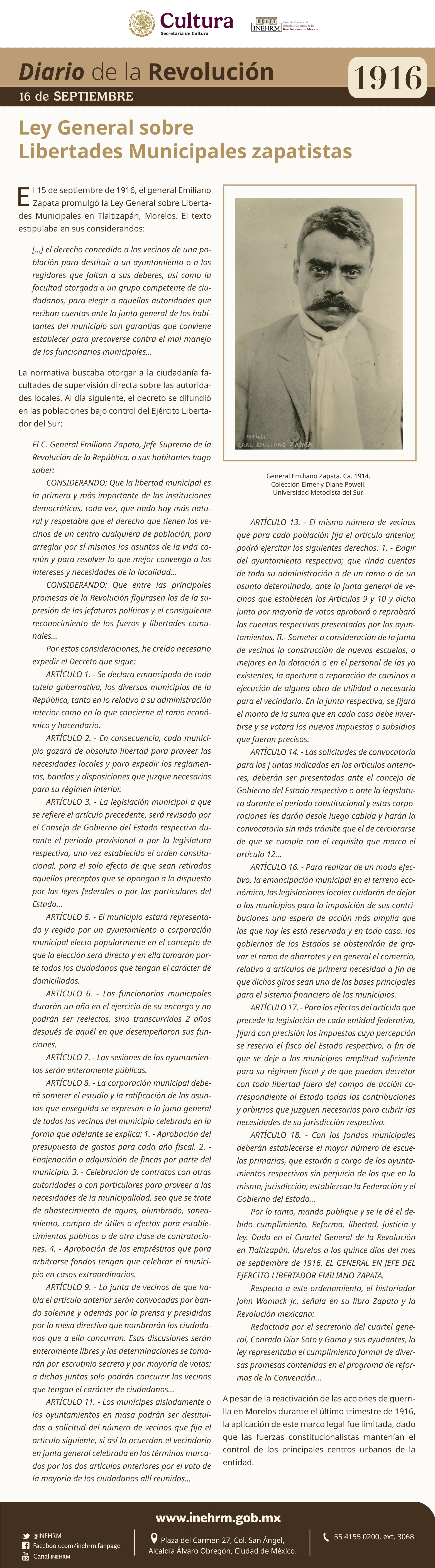 16 septiembre
