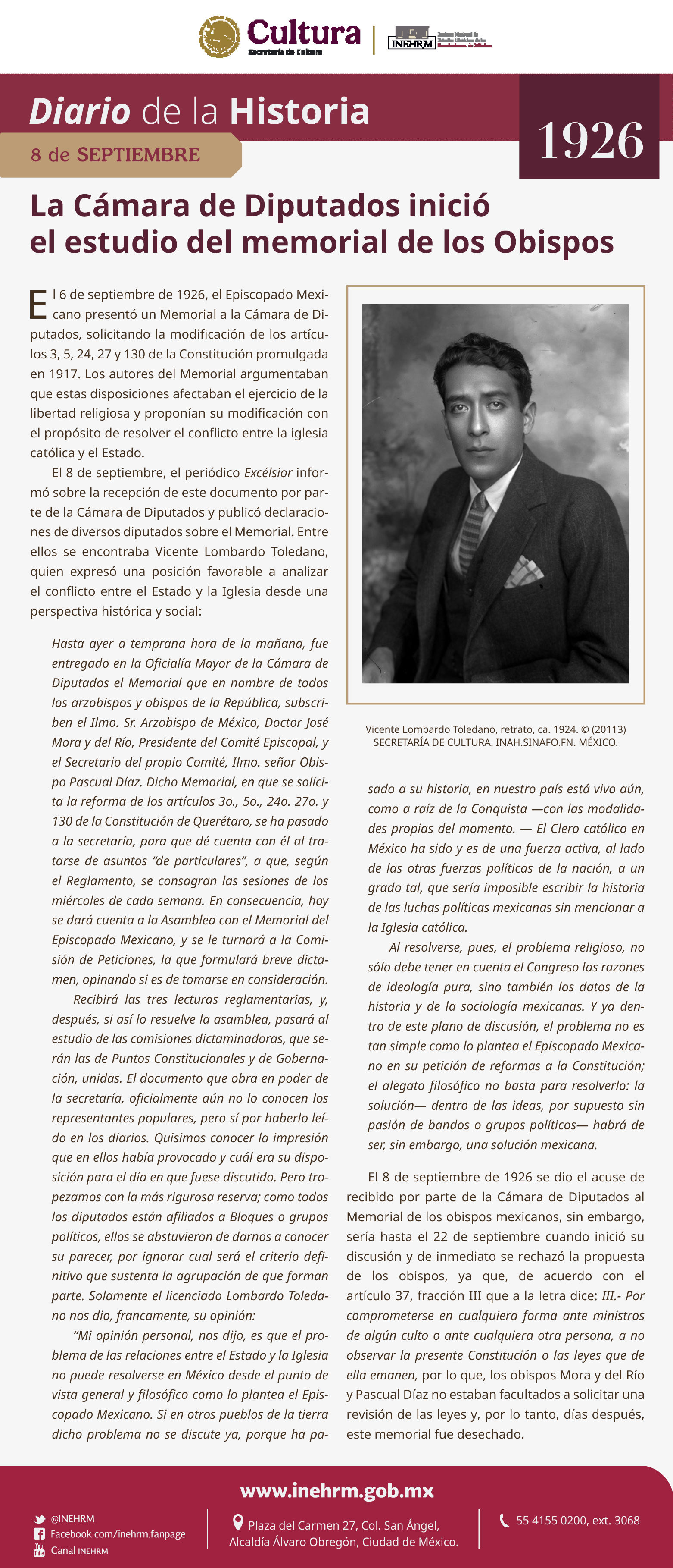 8 de septiembre de 1926