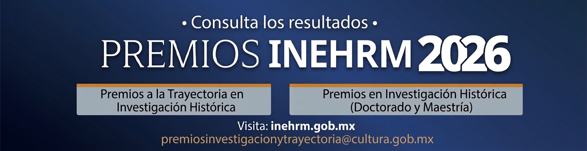 Oferta académica del INEHRM